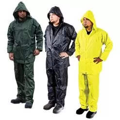 Premium PVC-Coated Polyester 2-Piece Rainsuits