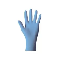 Showa 9 1 2 Inch Nitrile Gloves 4 Mil Unlined With Rolled Cuff Pack Of 100