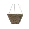 Braun Moss-Lined Hanging Basket