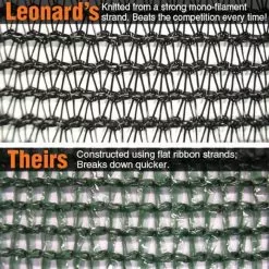 Black Knitted Shade Fabric Master Rolls