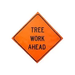 Roll Up 36in Non Reflective Mesh Safety Sign -Gardening Shop vp rs 4