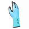 Glove Thermal Full Latex Coated Blue/Black Md