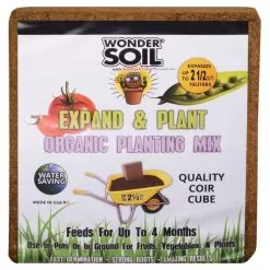 Wonder Soil Expand & Plant Organic Planting Mix, 2.5 Cu. Ft.