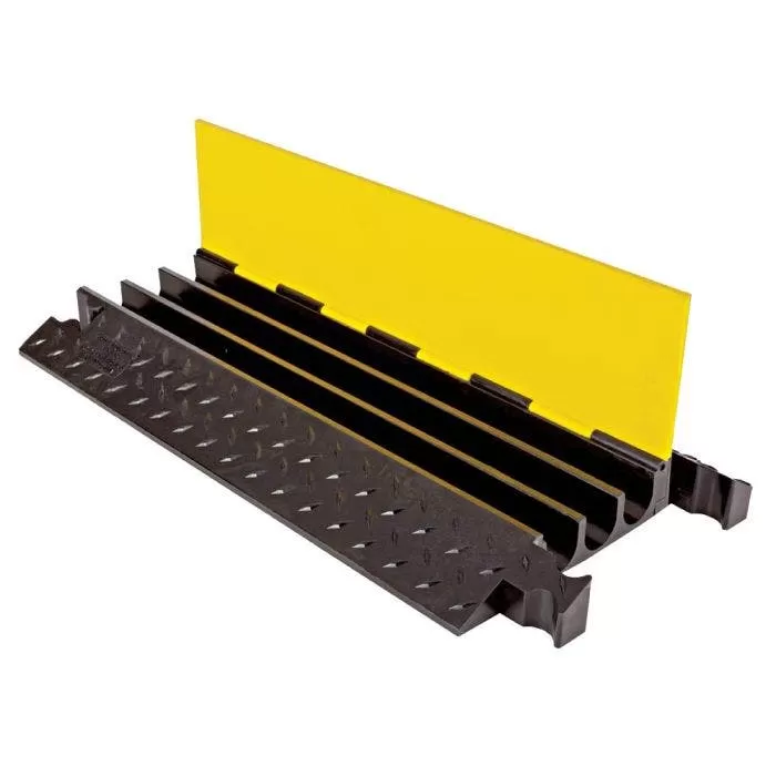 Yellow Jacket; 3-Channel Cable And Hose Protector 1 Yellow Jacket; 3-Channel Cable And Hose Protector